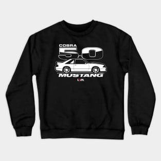 Foxbody 5.0 Ford Mustang Side COBRA Crewneck Sweatshirt